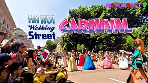 Sôi động Lễ hội Carnaval tại Hà Nội (30/7/2018)